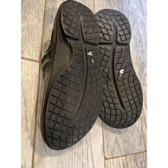 OOFOS Ooclog Shoes Clogs Slip On Recovery Green Camo Mens 8 Mules Womens 10 - Picture 12 of 12